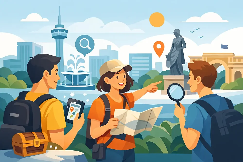 Scavenger Hunt Walking Tour That Feels Alive
